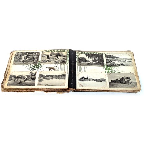295 - British Navy, Far East interest: a photograph album belonging to a crew member of HMS Diomede, 5th L... 