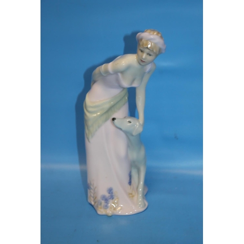 95 - TWO ROYAL DOULTON 'REFLECTIONS' FIGURINES - 'PROMENADE' HN3072 & 'DEVOTION' HN3228  (2)