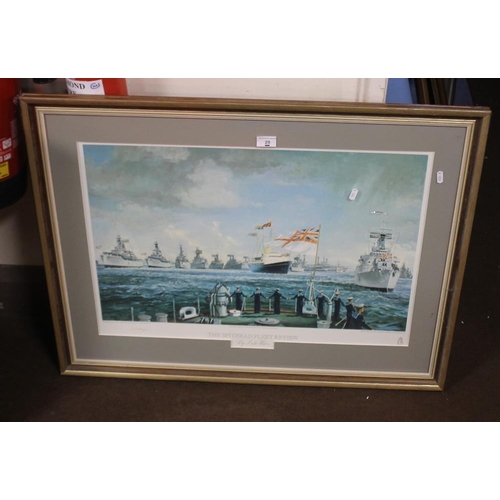 29 - A FRAMED AND GLAZED PRINT ENTITLED 