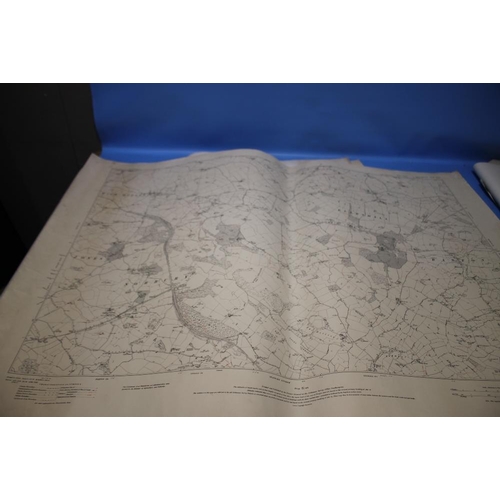 73 - A QUANTITY OF ORDNANCE SURVEY MAPS INCLUDING MILITARY