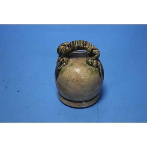 85 - AN EARLY CHINESE DRAGON HANDLED POT