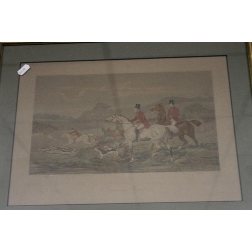 34 - A SET OF FOUR HUNTING PRINTS