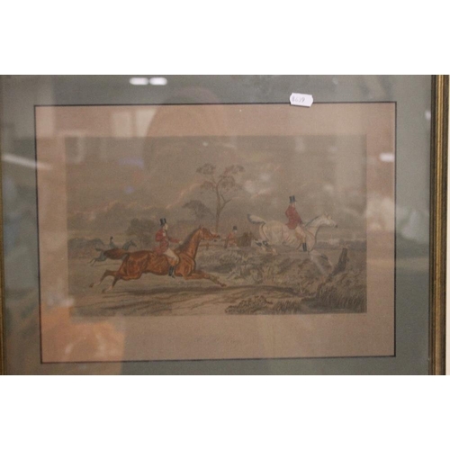 34 - A SET OF FOUR HUNTING PRINTS