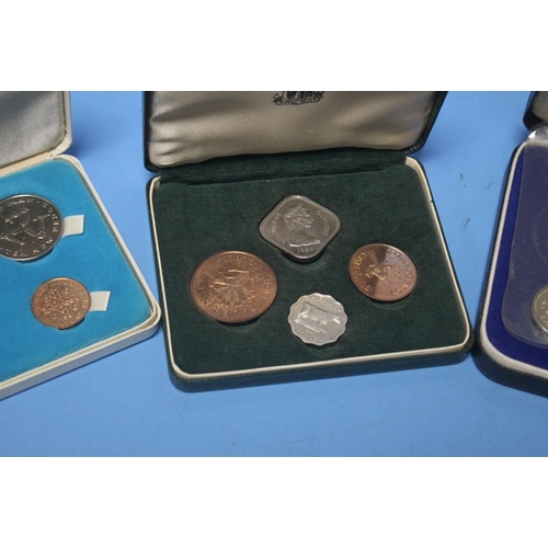 82 - BARBADOS 1974 PROOF SET, British Virgin Islands 1974 proof set, Isle of Man 1971 proof set, Guernsey... 