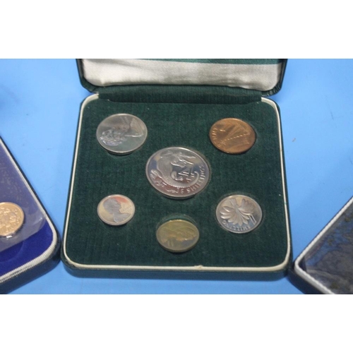 82 - BARBADOS 1974 PROOF SET, British Virgin Islands 1974 proof set, Isle of Man 1971 proof set, Guernsey... 