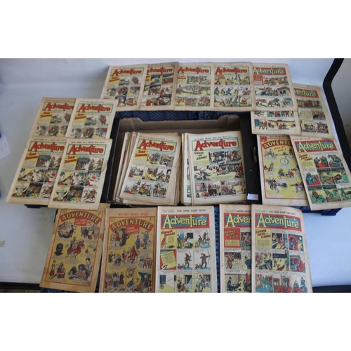 103 - ADVENTURE' COMIC 1942 - 1960, 176 issues in total, not a full run, some duplicates, various conditio... 