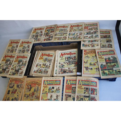 103 - ADVENTURE' COMIC 1942 - 1960, 176 issues in total, not a full run, some duplicates, various conditio... 