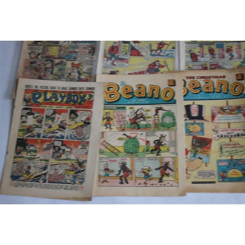 107 - THE BEANO' AND 'THE DANDY' COMICS ETC. to include 'The Dandy' #39, 1938, #240 1943, #333 1946, #1518... 