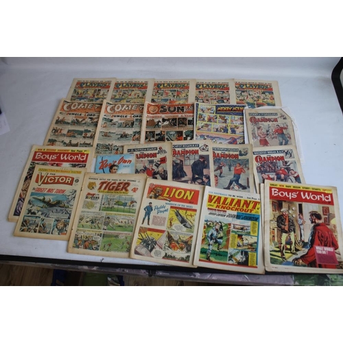 107 - THE BEANO' AND 'THE DANDY' COMICS ETC. to include 'The Dandy' #39, 1938, #240 1943, #333 1946, #1518... 