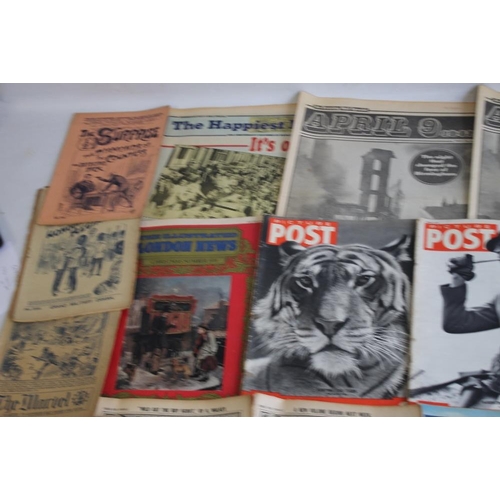 110 - VICTORIAN AND EDWARDIAN BOYS' COMICS AND MAGAZINES to include 'Chums #361 1899, #362 1899, #574 1903... 