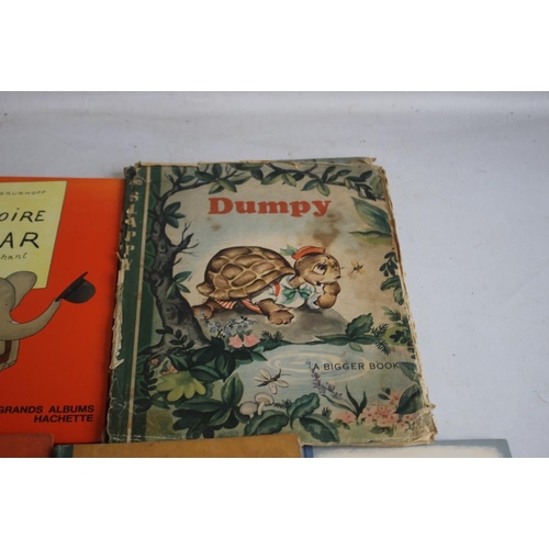 120 - DUMPY (AND SLAPPY) A BIGGER BOOK, published by W. Foulsham & Co. Ltd. 1947 with damaged dustjacket t... 