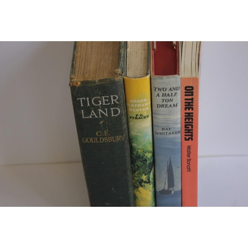 142 - C. E. GOULDSBURY - 'TIGER LAND', published by Chapman & Hall, 1913 (A/F) together with Walter Bonatt... 