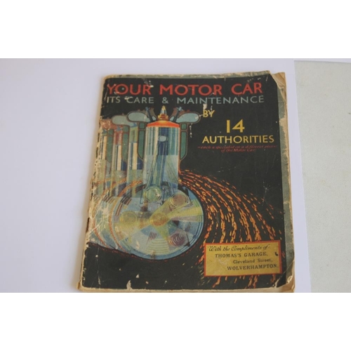 144 - A COLLECTION OF BOOKS ON VINTAGE CARS AND MOTORING to include 'Great Auto Races' as told and painted... 