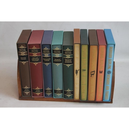 151 - FOLIO SOCIETY RUDYARD KIPLING - five volumes in slipcases to include 'Just So Stories', 'Kim', 'The ... 