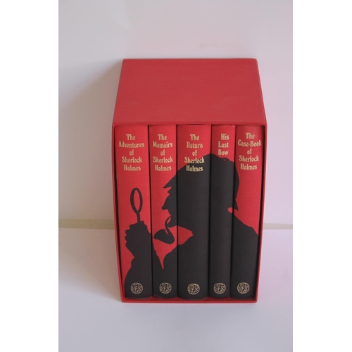 152 - FOLIO SOCIETY - ARTHUR CONAN DOYLE THE COMPLETE SHERLOCK HOLMES SHORT STORIES, illustrated by Franci... 