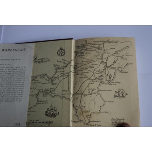 161 - WINSTON GRAHAM - 'WARLEGGAN A Novel of Cornwall 1792-1793', first edition published by Ward Lock & C... 