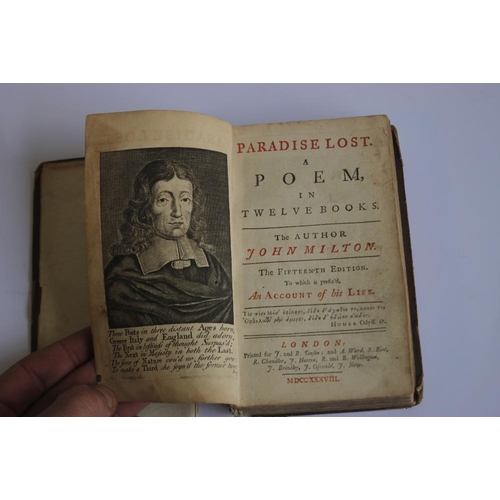 170 - JOHN MILTON - 'PARADISE LOST. A POEM IN TWELVE BOOKS', 