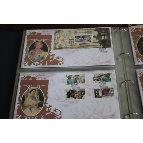 45 - ROYALTY INTEREST- A COLLECTION OF VARIOUS STAMP/COIN COVERS IN ALBUMS ETC, to include Prince Charles... 