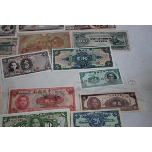 65 - A COLLECTION OF EAST ASIA NOTES, to include issues from China, Japan, and North Korea