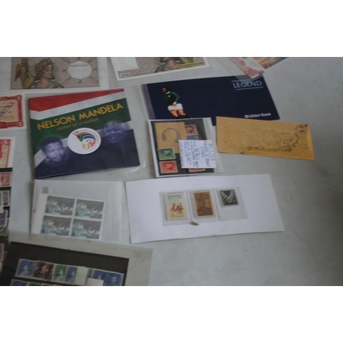 66 - A COLLECTION OF COMMEMORATIVE BANKNOTES, to include an Ulster Bank George Best £5 in pack, a small q... 