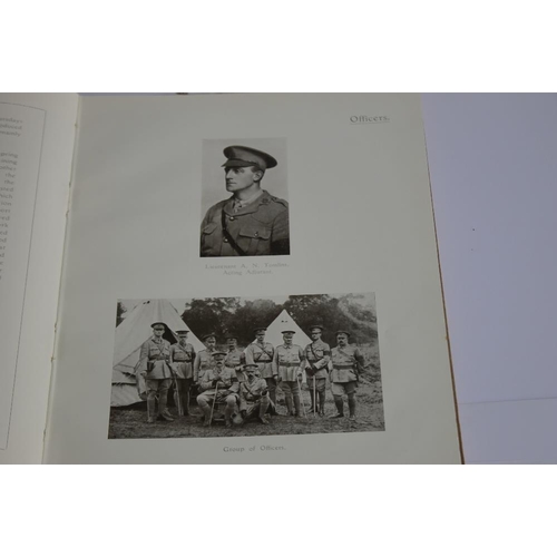 83 - WOLVERHAMPTON VOLUNTEER RIFLE CORPS AT BURWARTON CAMP 1915', a souvenir of photographs compiled by P... 