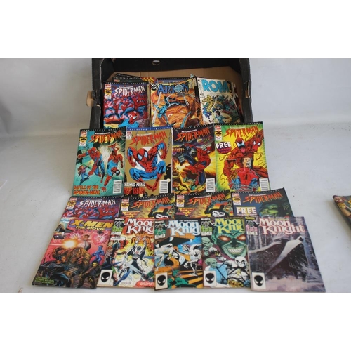 95 - A QUANTITY OF MARVEL, DC AND QC COMIC BOOKS 1970S, 80S AND 90S, to include Collector's Editions 'Ast... 