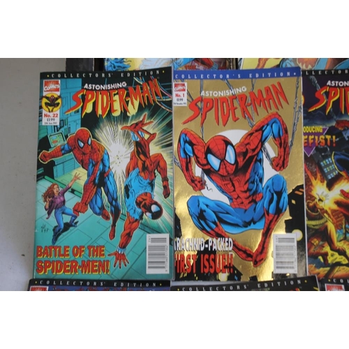 95 - A QUANTITY OF MARVEL, DC AND QC COMIC BOOKS 1970S, 80S AND 90S, to include Collector's Editions 'Ast... 