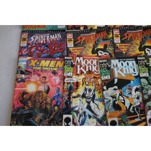 95 - A QUANTITY OF MARVEL, DC AND QC COMIC BOOKS 1970S, 80S AND 90S, to include Collector's Editions 'Ast... 