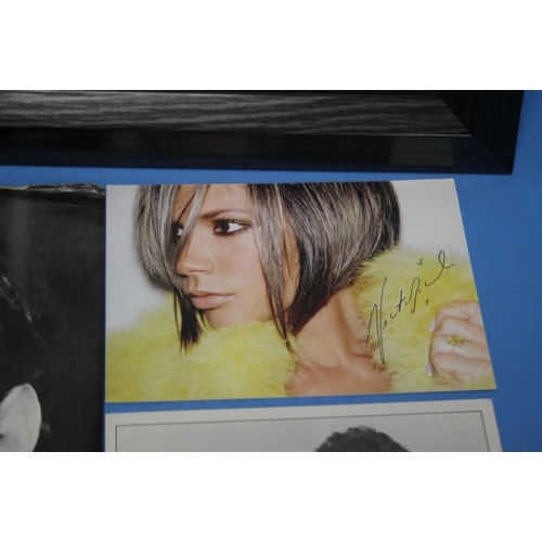54 - EURYTHMICS SIGNED PHOTOGRAPH  with Certificate of Authenticity from 'Famous Names Autographs' dated1... 