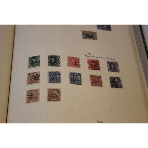 239 - STAMPS - USA 100'S FROM 1857 TO 24C COLUMBUS TO 50C, 1894 TO 50C LATER TO 1963 WITH USEFUL BACK OF B... 