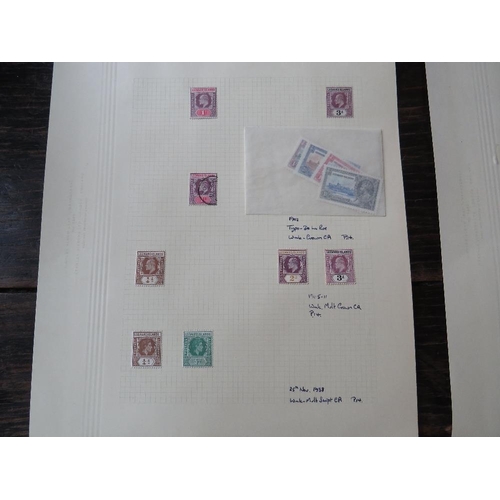 246 - STAMPS - LEEWARD ISLANDS small range with 1890 set 5/= (A) few K.Ed, 1935 Jubilee etc