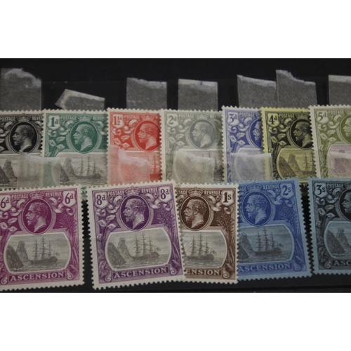 258 - STAMPS - ASCENSION S.G 10-20 1924 SET FINE LIGHTLY MOUNTED MINT S.G £350