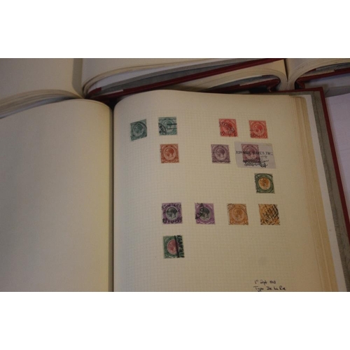 265 - STAMPS - G.B-E COMMONWEALTH MANY 100'S IN 6 ALBUMS WITH BETTER MATERIAL, including Autigua KG5 to 2/... 