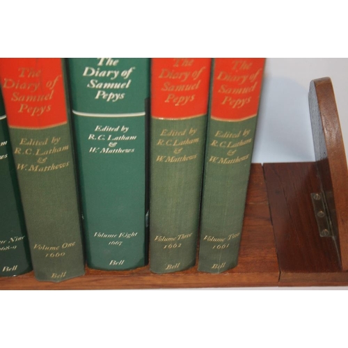 27 - THE DIARY OF SAMUEL PEPYS', eleven volume set edited by Robert Latham & William Matthews, published ... 