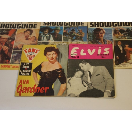 282 - FILM MAGAZINES to include Fans' Star Library 'Ava Gardner', three issues of 'Movie Digest' January 1... 