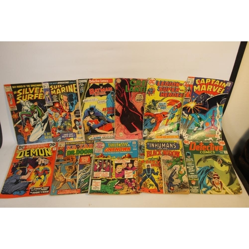 297 - 1970S DC AND MARVEL COMICS ETC. to include 'Amazing Stories of Suspense', 'Astounding Stories', Weir... 