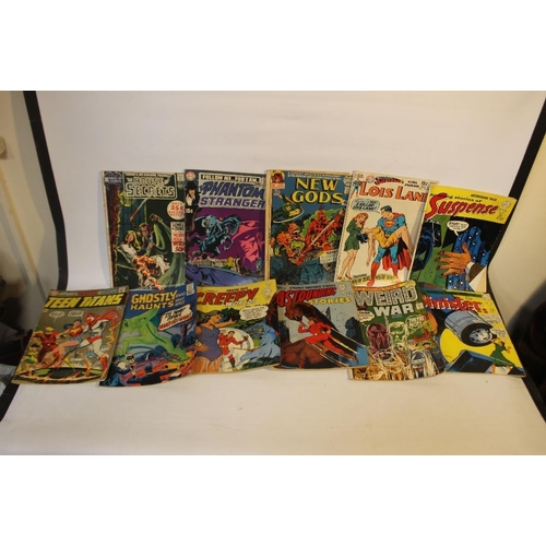 297 - 1970S DC AND MARVEL COMICS ETC. to include 'Amazing Stories of Suspense', 'Astounding Stories', Weir... 