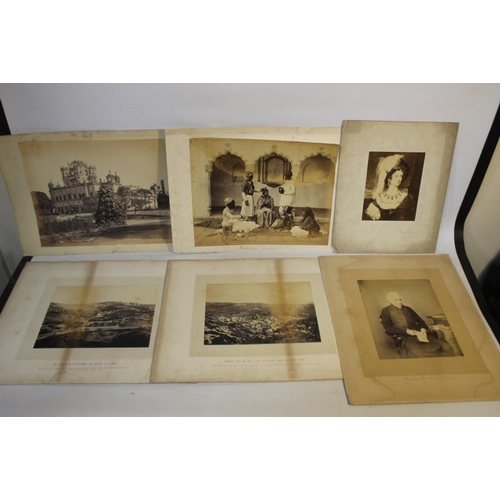 331 - A BOX OF 19TH / 20TH CENTURY PHOTOGRAPHS, to include some of Middle Eastern and Indian interest