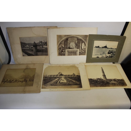 331 - A BOX OF 19TH / 20TH CENTURY PHOTOGRAPHS, to include some of Middle Eastern and Indian interest