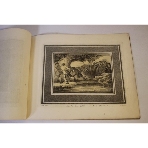 333 - A BOX OF ASSORTED PRINTS AND ENGRAVINGS, to include armorials, buildings, landscapes etc. to include... 