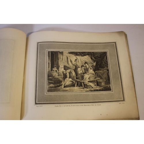 333 - A BOX OF ASSORTED PRINTS AND ENGRAVINGS, to include armorials, buildings, landscapes etc. to include... 