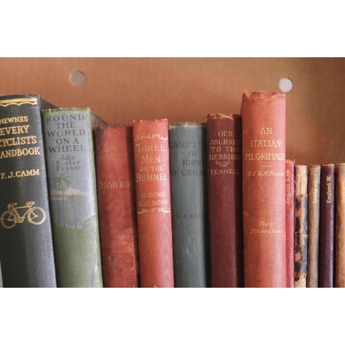 90 - CYCLING BOOKS TO INCLUDE 'AN ITALIAN PILGRIMAGE' BY JOSEPH & ELIZABETH ROBINS PENNELL, published by ... 