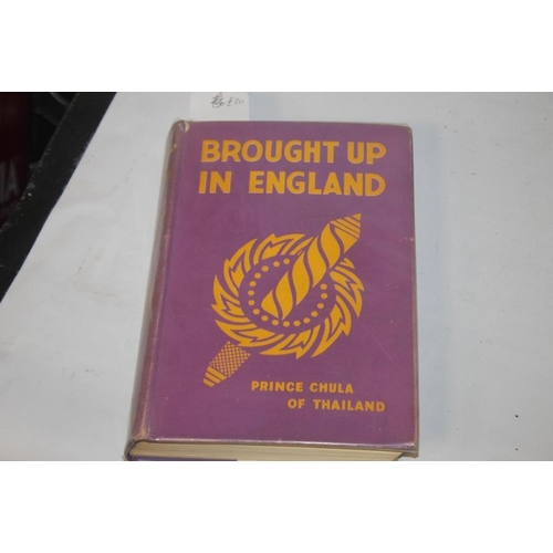 97 - MOTOR RACING INTEREST BOOKS - PRINCE CHULA OF THAILAND to include 'Brought Up In England' 1943, 'Roa... 