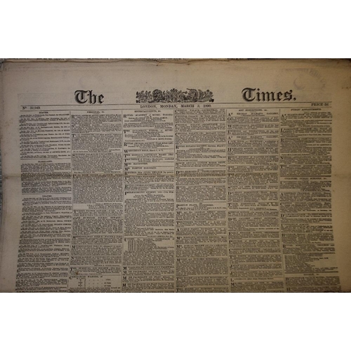 177 - THE TIMES' NEWSPAPER 1890, one box