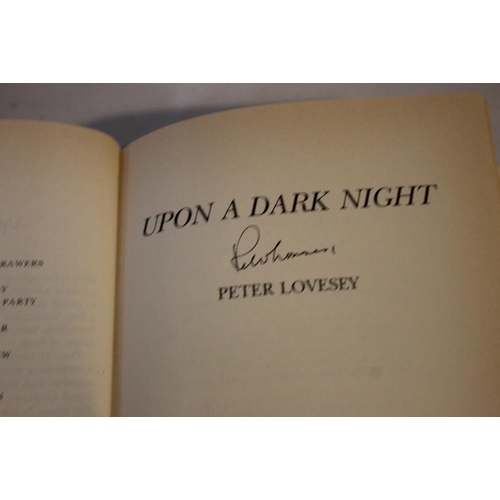 18 - PETER LOVESEY SIGNED FIRST EDITIONS to include 'The Detective Wore Silk Drawers' Macmillan 1971, 'A ... 