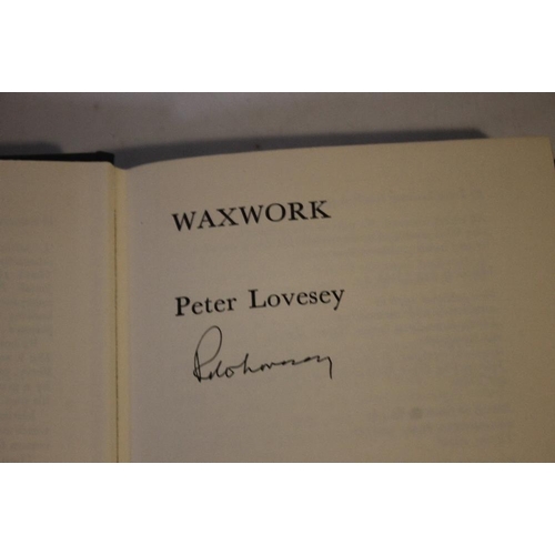 18 - PETER LOVESEY SIGNED FIRST EDITIONS to include 'The Detective Wore Silk Drawers' Macmillan 1971, 'A ... 