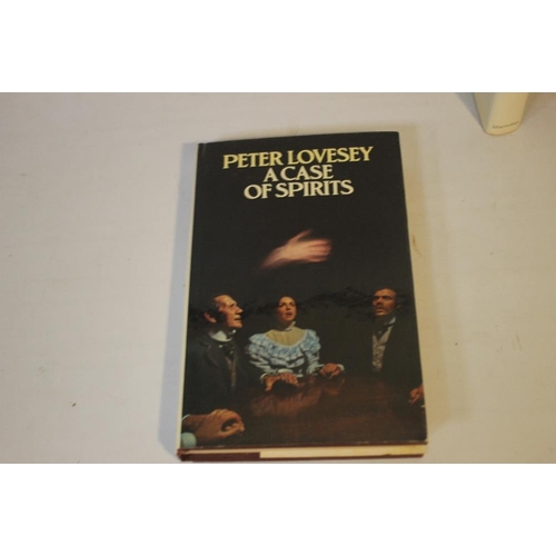 18 - PETER LOVESEY SIGNED FIRST EDITIONS to include 'The Detective Wore Silk Drawers' Macmillan 1971, 'A ... 