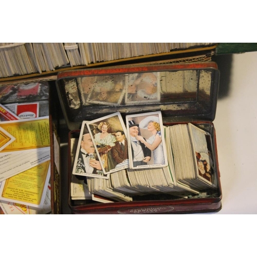 216 - A COLLECTION OF ASSORTED CIGARETTE AND TEA CARDS VARIOUS TYPES, to include Ogden's Guinea Gold Real ... 