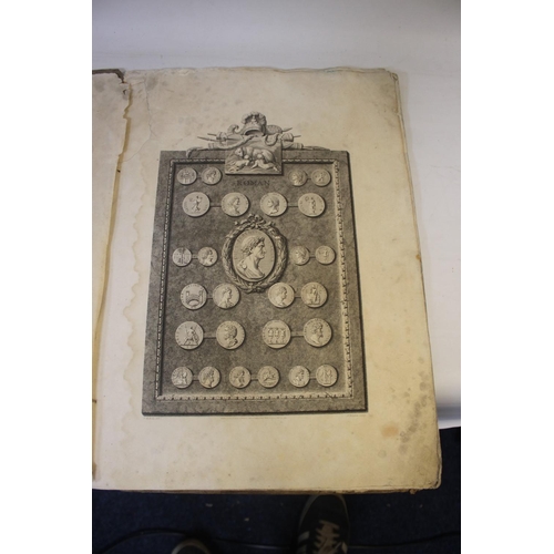 138 - A DISBOUND COPY OF 'COINS, MEDALS, ANCIENT BUILDINGS AND OTHER ANTIQUITIES', 1794