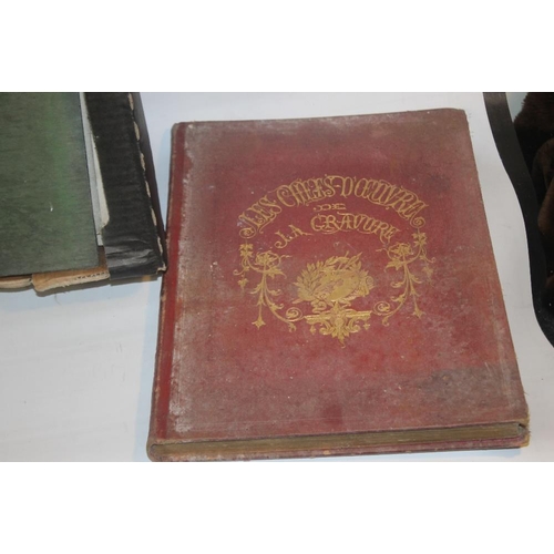 147 - ENGLISH ART IN THE PUBLIC GALLERIES OF LONDON' 15 volumes published c.1888 together with 'Les Chefs-... 